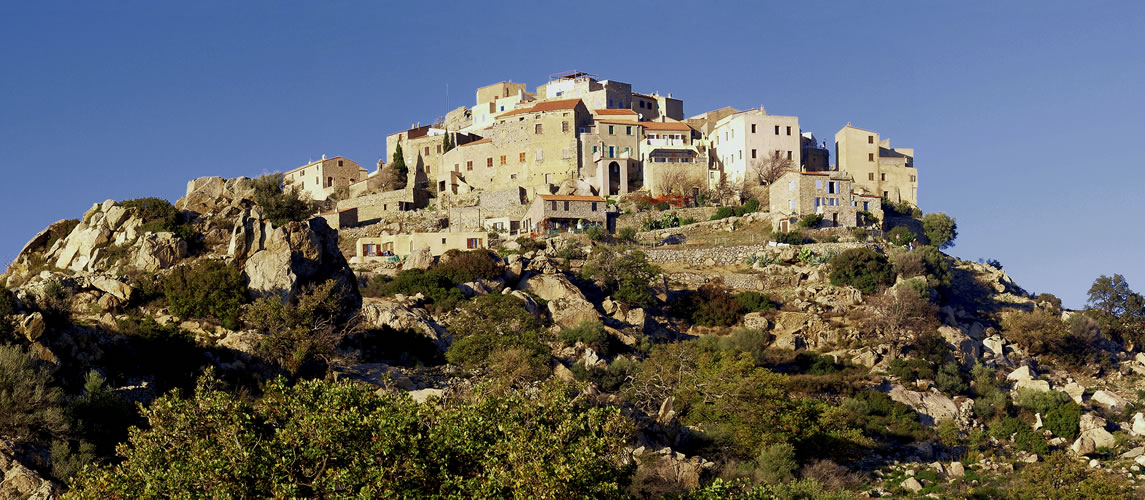 Village de Sant'Antonino en Balagne